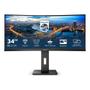 PHILIPS 346B1C/00 34inch USB-C DOCKING DISPLAY 3440x1440 Curved VA 21:9 5ms GtG HAS USB-C/ DP/ HDMI RJ45 USB HUB Speakers VESA (346B1C/00)