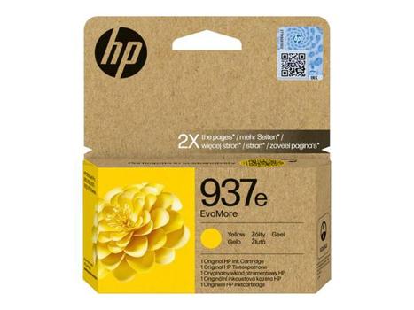 HP 937E EVOMORE YELLOW EN/ DE/ PL/ CZ INK CARTRIDGE SUPL (4S6W8NE#CE1)