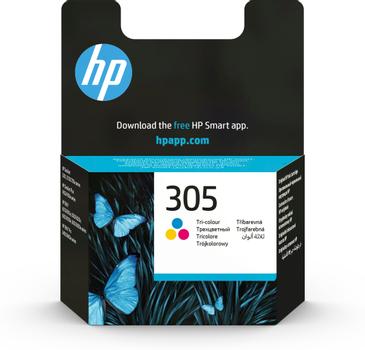 HP 305 Tri-color Original Ink Cartridge (3YM60AE#UUQ)