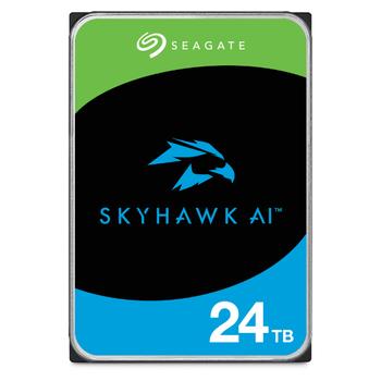 SEAGATE Surveillance Video Optimized AI Skyhawk 24TB HDD SATA 6Gb/s 512MB cache 3.5inch CMR Helium (ST24000VE002)