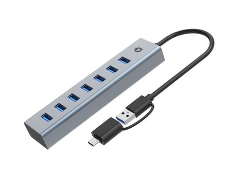 CONCEPTRONIC 7-Port Usb 3.0 Hub, 5Gbps, (HUBBIES21G)