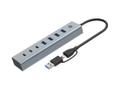 CONCEPTRONIC 7-Port Usb 3.0 Hub, 5Gbps, (HUBBIES20G)