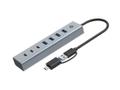 CONCEPTRONIC 7-Port Usb 3.0 Hub With Power (HUBBIES20GP)