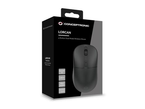 CONCEPTRONIC 4-Button Dual Mode Wireless  (LORCAN04B)