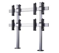 B-TECH Black & Silver SYSTEM X - 2 x 