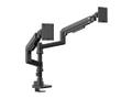 MULTIBRACKETS M Deskmount Gas Spring Basic Dual Stacked Pole