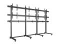 MULTIBRACKETS M Pro Series - Video Wall Stand MBF4x2Ux7 270 Micro Adjustable
