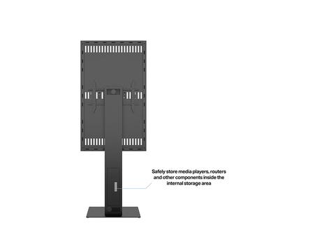 MULTIBRACKETS M Pro Series - Kiosk Black 65"" (7350022733565)
