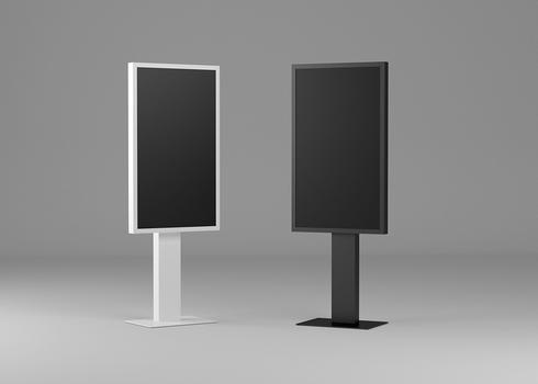 MULTIBRACKETS M Pro Series - Kiosk Black 65"" (7350022733565)