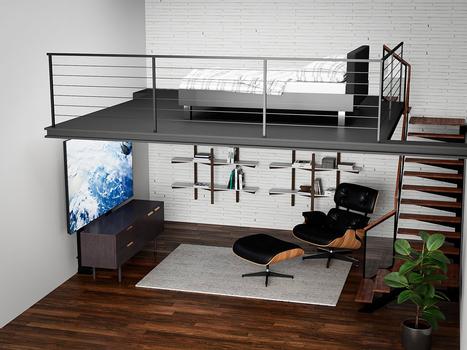 MULTIBRACKETS M Motorized TV Lift Duo X-Large (7350022737358)