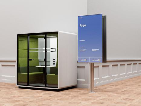 MULTIBRACKETS M Public Display Stand 210 HD B2B Silver w. Floormount (7350073738328)