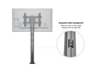 MULTIBRACKETS M Public Display Stand 210 HD B2B Black w. Floormount (7350073738311)