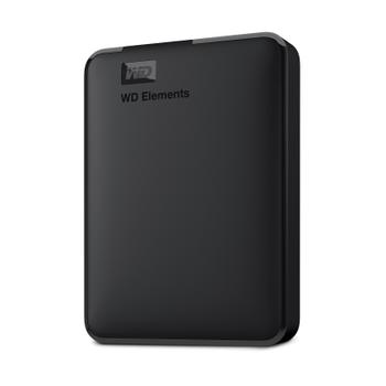 WESTERN DIGITAL WD ELEMENTS PORTABLE 6TB BLACK WORLDWIDE EXT (WDBHJS0060BBK-WESN)