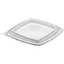 ABENA Snap-on låg, K 515201-1, 15,2x15,2x1cm, klar, APET