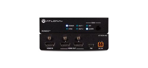 Atlona 4K HDR Two-Output HDMI Distribution Amplifier (AT-RON-442)