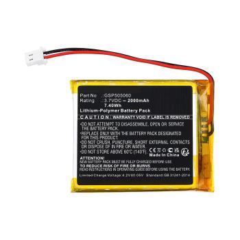 CoreParts Battery 3.7V 2000mAh 7.40Wh (MBXAL-BA131)