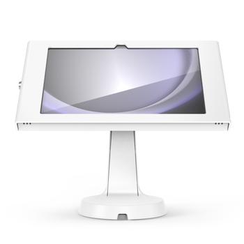 COMPULOCKS s Galaxy Tab A9+ Apex Enclosure Mast Stand - Mounting kit (enclosure,  stand) - for tablet - lockable - metal frame - white - screen size: 11" - counter top, wall-mountable - for Samsung Galaxy Tab A9+ (333W11GAPX9W)