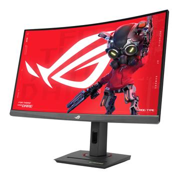 ASUS 27" curved gamingskjerm ROG  Strix XG27WCMS 2560x1440 VA, 280hz, 1ms, 3000:1, FreeSync, HDMI/ DP/ USB-C (90LM09Y1-B01370)