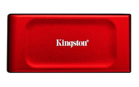 KINGSTON XS1000R 1TB SSD Pocket-Sized USB 3.2 Gen 2 External Solid State Drive Red (SXS1000R/1000G)