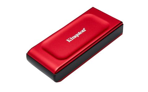 KINGSTON XS1000R 1TB SSD Pocket-Sized USB 3.2 Gen 2 External Solid State Drive Red (SXS1000R/1000G)