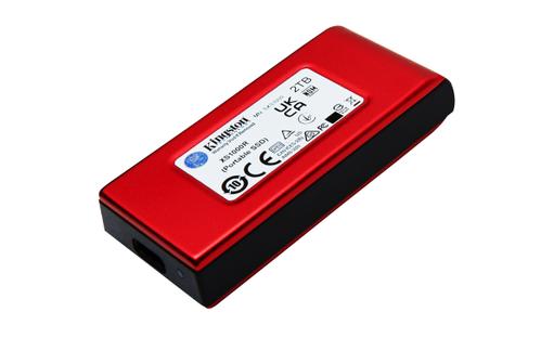 KINGSTON XS1000 2TB  SSD | POCKET-SIZED | USB 3.2 GEN 2 | EXTERNAL SOLID STATE DRIVE | UP TO 1050MB/S / RED (SXS1000R/2000G)