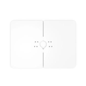 COMPULOCKS Large Base Plate for BrandMe White (LBPW)