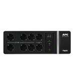 APC Back-UPS, 500VA/ 300W Floor/ Wall Mount, 230V, 8x CEE 7/3 Schuko outlets, USB Type A Port, User Replac (BE500G2-GR)