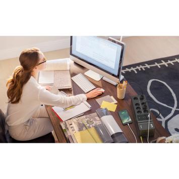 APC Back-UPS, 500VA/ 300W Floor/ Wall Mount, 230V, 8x CEE 7/3 Schuko outlets, USB Type A Port, User Replac (BE500G2-GR)