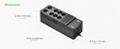 APC Back-UPS, 500VA/ 300W Floor/ Wall Mount, 230V, 8x CEE 7/3 Schuko outlets, USB Type A Port, User Replac (BE500G2-GR)