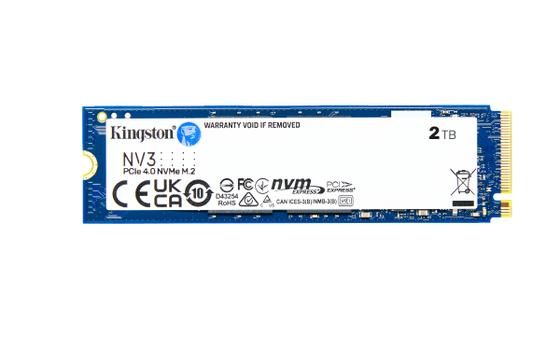 Kingston NV3 2TB NVMe SSD M.2 2280 PCIe 4.0 (SNV3S/2000G)