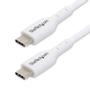 STARTECH 1m 3.3ft White USB-C Cable 2 Pack