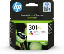 HP 301XL - CH564EE - 1 x Yellow,1 x Cyan,1 x Magenta - Ink cartridge - High Yield - For Deskjet 1000, 1010, 1050 J410, 1050A J410, 1051A J410, 1055 J410, 1056 J410, 1510, 1512, 1513, 2000, 2050 J510, 