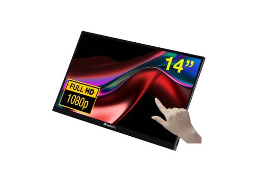 VERBATIM PMT-14 Portable Monitor 14" Full HD 1080p Metal Housing (49591)