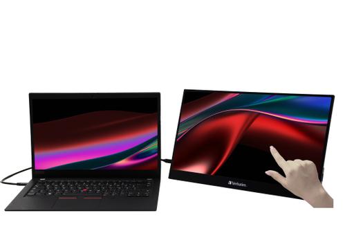 VERBATIM PMT-15 Portable Monitor 15.6" Full HD 1080p Metal Housing (49592)