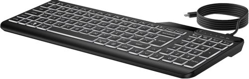 HP 405 Multi-Device Backlit Wired Keyboard (7N7C1AA#ABB)