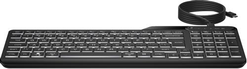 HP 405 Multi-Device Backlit Wired Keyboard (7N7C1AA#ABB)