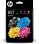 HP 937 CMYK 4-PACK BLISTER ORIGINAL INK CARTRIDGE SUPL