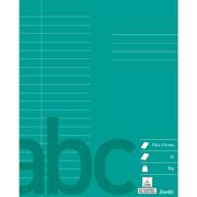 BANTEX Skolehæfte 17x21 20 linjer 32 blade mørkegrøn