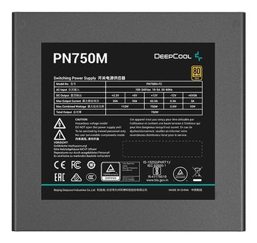 DEEPCOOL Pn750M Power Supply Unit 750 (R-PN750M-FC0B-EU)