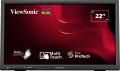 VIEWSONIC LED touch monitor TD2223 22IN Full HD 250 nits. resp 5ms. incl 2x2W speakers infra-rood touch NS
