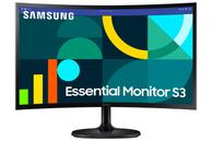 Samsung 24" skjerm 24D364 1920x1080 VA, 100hz, 4ms, 1800R. HDMI/VGA (LS24D364GAUXEN)