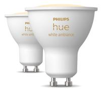 PHILIPS Hue White Ambiance GU10 Spot - 2-Pak