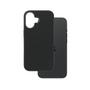 PanzerGlass CARE iPhone 16 Fashion deksel (sort) Slank design, glatt grep, MagSafe-kompatibel, laget av resirkulert materiale