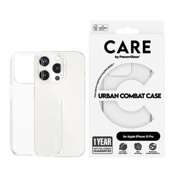 PanzerGlass CARE by PanzerGlass Case Flagship Transparent iPhone 15 Pro (1422)