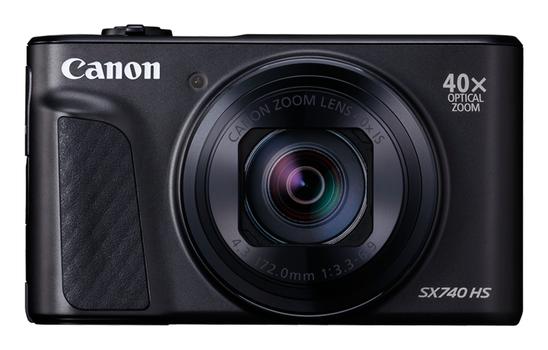 CANON POWERSHOT SX740 HS - SCHWARZ SCHWARZ CAM (2955C002)