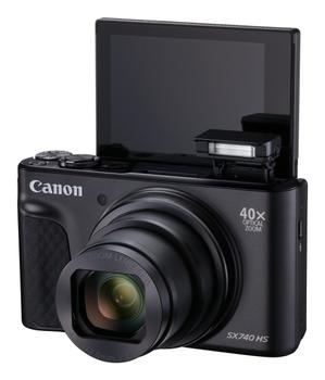 CANON POWERSHOT SX740 HS - SCHWARZ SCHWARZ CAM (2955C002)