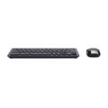 ACER Wireless Chrome Mouse & Keyboard Combo 2.4Ghz Silver/Black - Nordic Layout