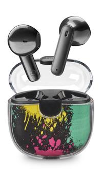 MUSIC SOUND Drip - True wireless-hodetelefoner med mikrofon i øret - Bluetooth - paint (BTMSTWSDRIP3)