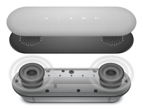 DELL AI Noise Cancellation Speakerphone SP3022 - VoIP-Freisprechtelefon für Tisch - kabelgebunden - aktive Rauschunterdrückung - USB-C, USB-A (SP3022-DEMEA)