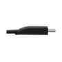 TRIPP LITE TRIPPLITE USB-C Multiport Adapter - 4K HDMI USB-A GbE Self-Storing Cable 100W PD Charging Black (U444-T6N-H4GUBC)